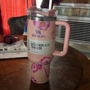 Stanley Pink Floral Quencher Tumbler
